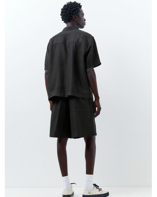 Pull&Bear Shorts in Black für Herren