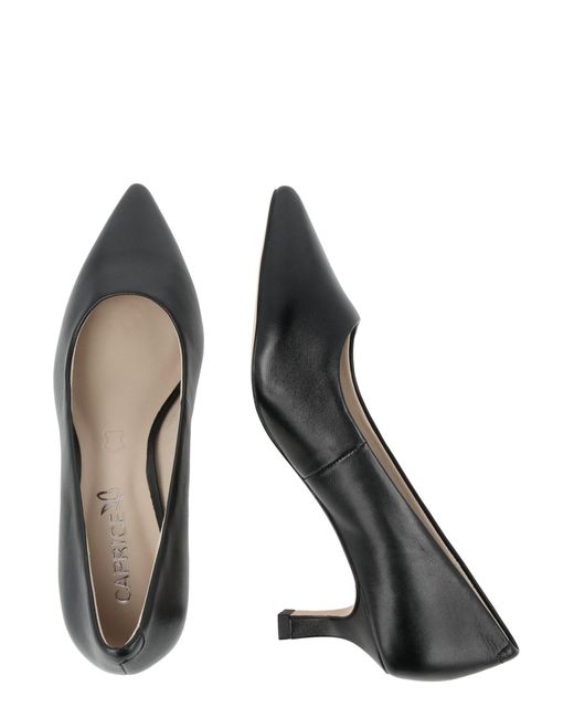Caprice Black Pumps