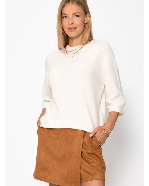 SassyClassy White Pullover