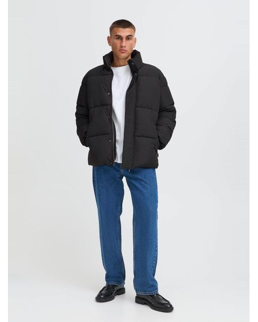 Solid Winterjacke Sdroy Puffer in Black für Herren