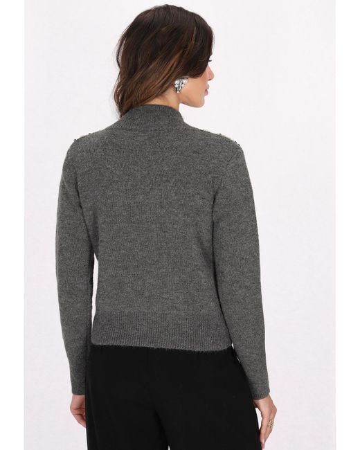 faina Gray Pullover