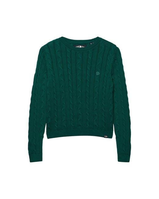Superdry & Co Green Pullover Essentials