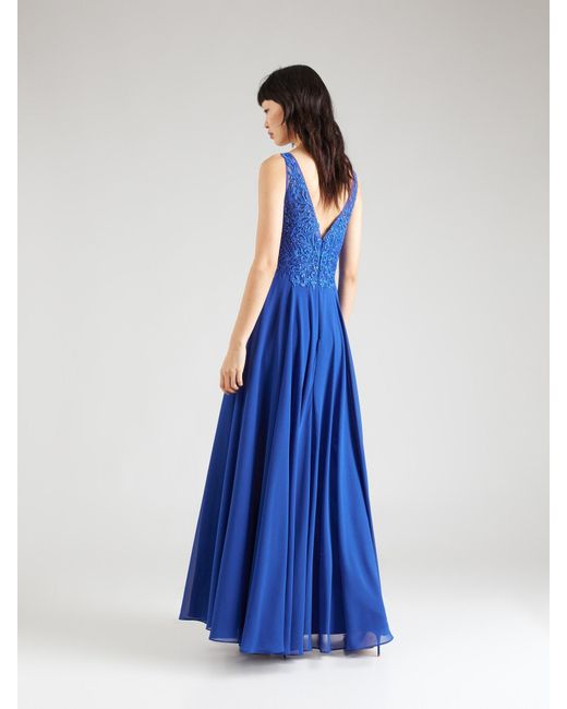 Luxuar Blue Kleid