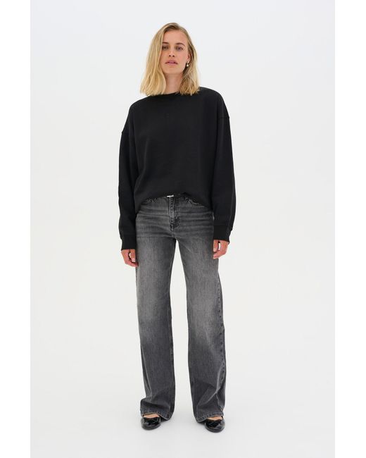 My Essential Wardrobe Black Sweatshirt 'Diego'