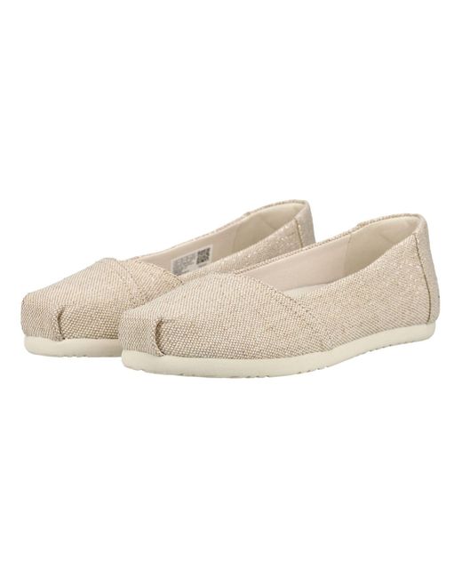 TOMS Natural Ballerinas Textil Ballerina