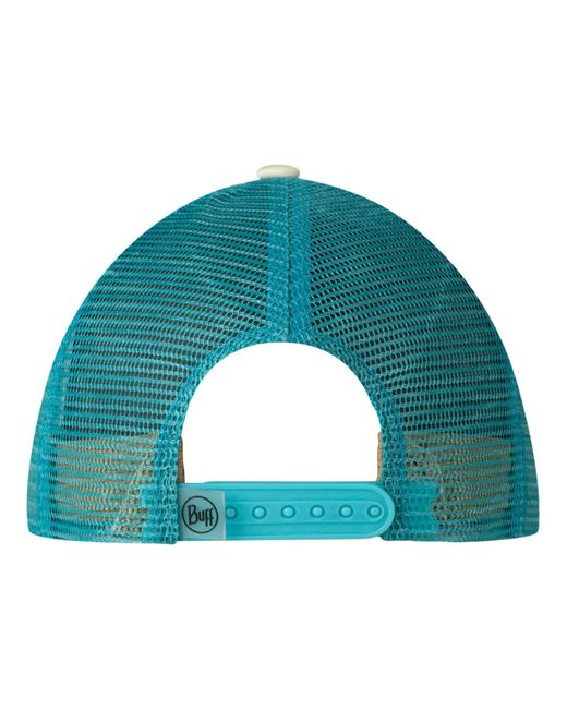 Buff Blue Cap Trucker Cap