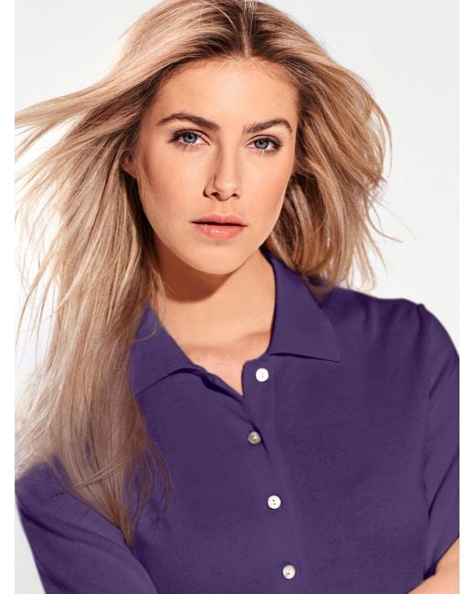 heine Purple Pullover