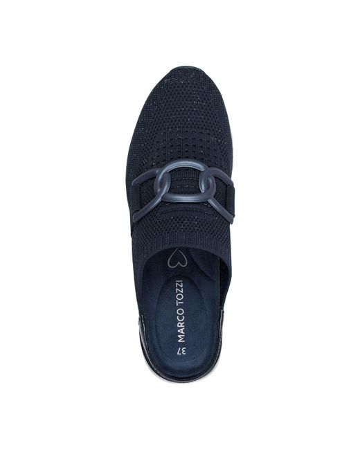 Marco Tozzi Blue Clogs