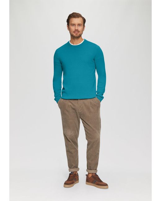 S.oliver Oliver Pullover in Blue für Herren