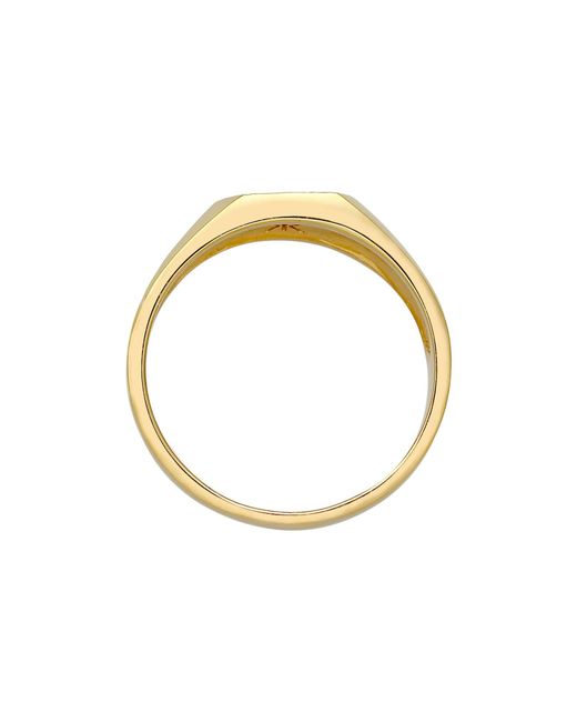 Kuzzoi Ring in Metallic für Herren