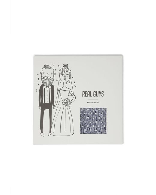 REAL GUYS Einstecktuch in Gray für Herren