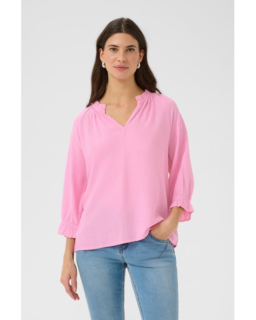 Cream Pink Bluse 'Venta'
