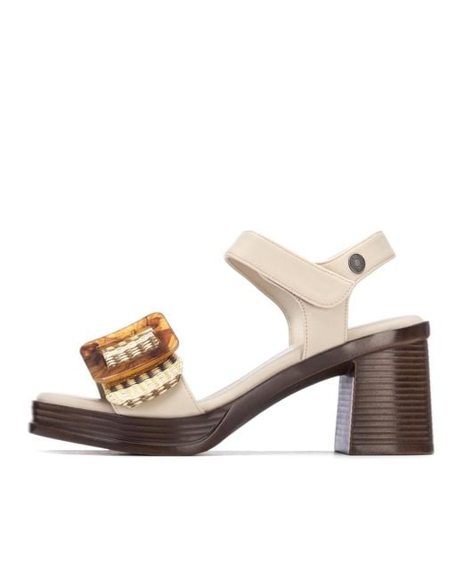 Refresh White Sandale