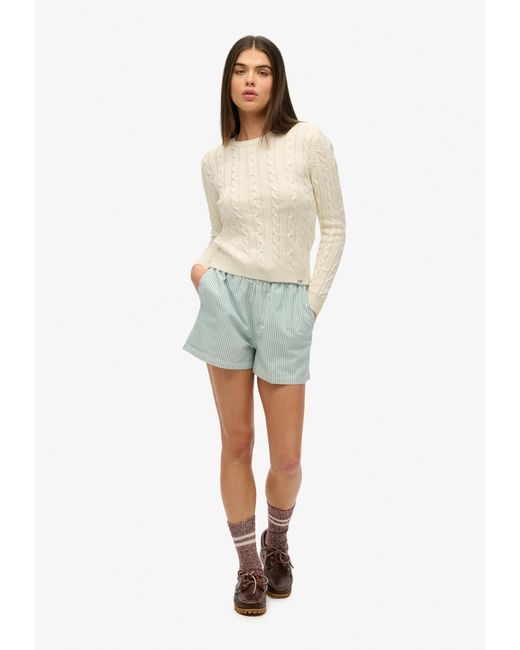 Superdry & Co White Pullover Essential