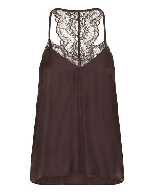 Cream Brown Bluse 'Cr Anna'