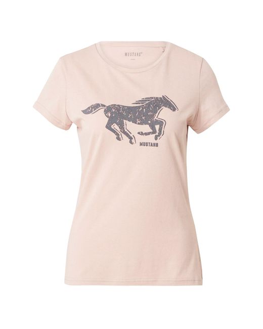 Mustang Shirt 'alexia' in Pink | Lyst DE