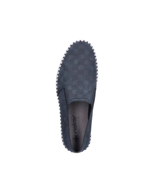 Rieker Slipper B2965 in Blue für Herren