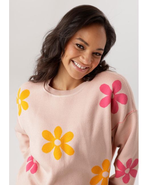 Aniston Pink Pullover