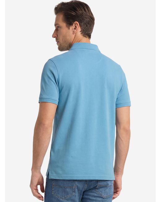 Redmond Shirt Basic in Blue für Herren