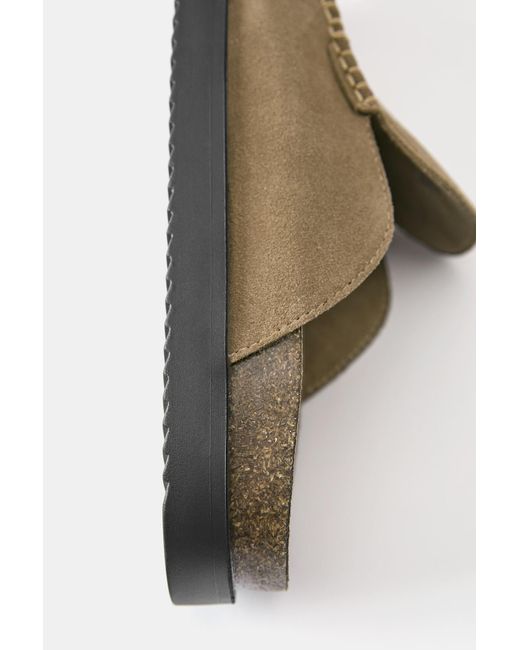 Pull&Bear Clogs in Brown für Herren