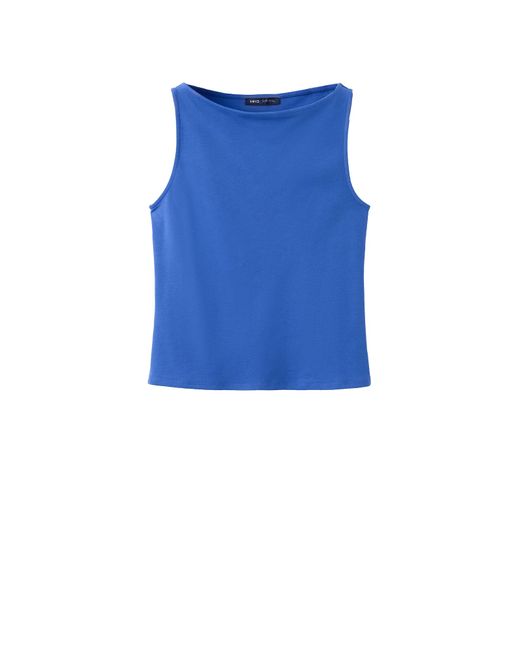Mango Blue Top Tecli