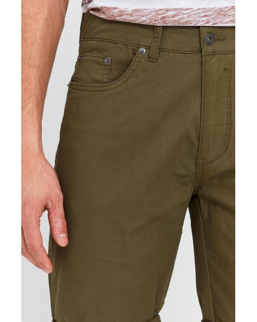 Solid Chinohose Millan in Green für Herren