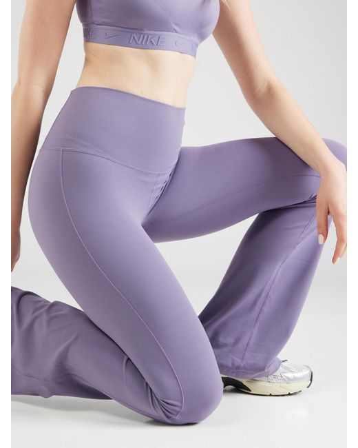 Nike Purple Sporthose 'zenvy'