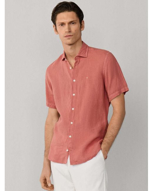 Hackett Hemd in Pink für Herren