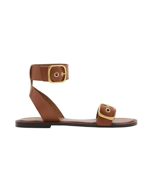 Mango Metallic Sandale