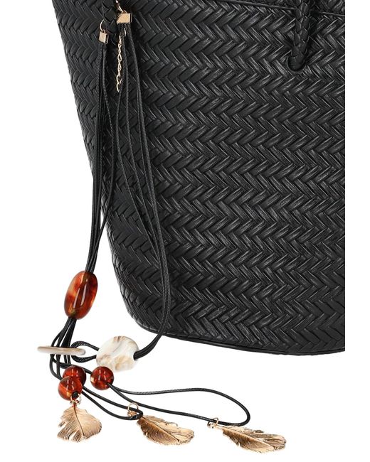 faina Black Handtasche