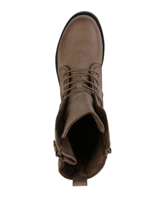 VAN HILL Brown Schnürstiefelette 'Bianca'
