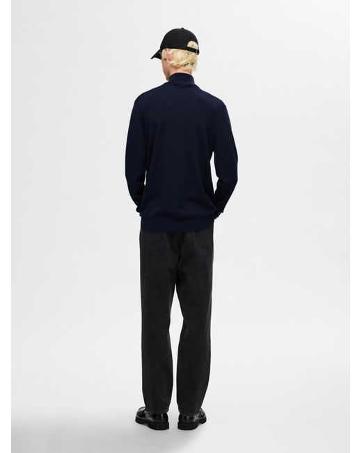 SELECTED Pullover Slhtray in Blue für Herren