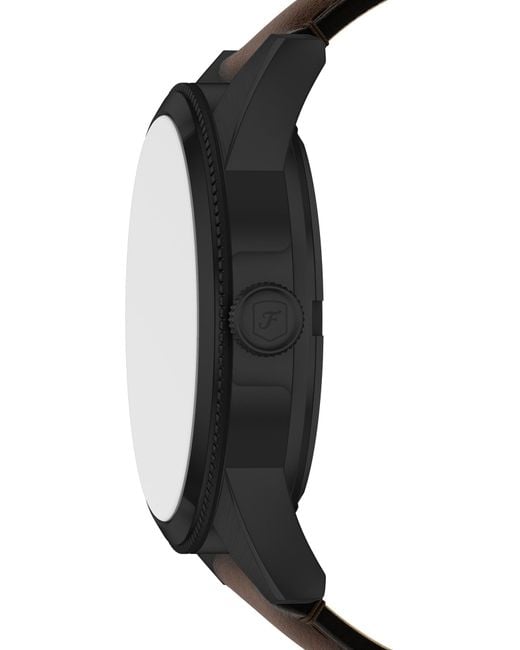 Fossil Uhr Pearson in Black für Herren
