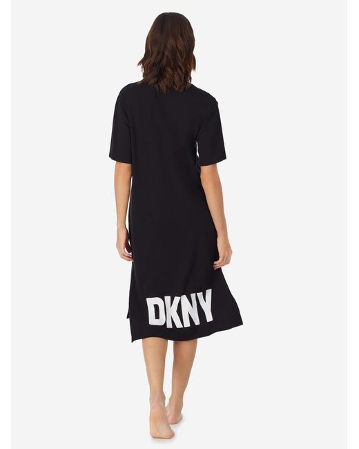 DKNY Black Nachthemd Must Have Basic