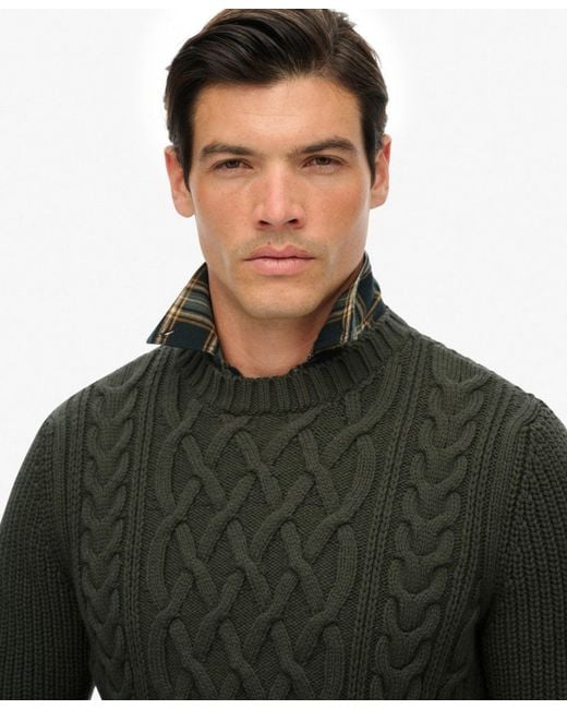 Superdry & Co Pullover in Green für Herren