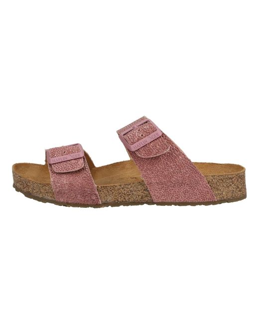 Haflinger Brown Pantolette