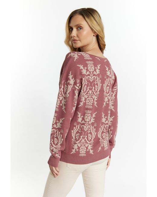 Usha Red Pullover