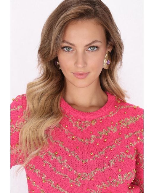 faina Pink Pullover
