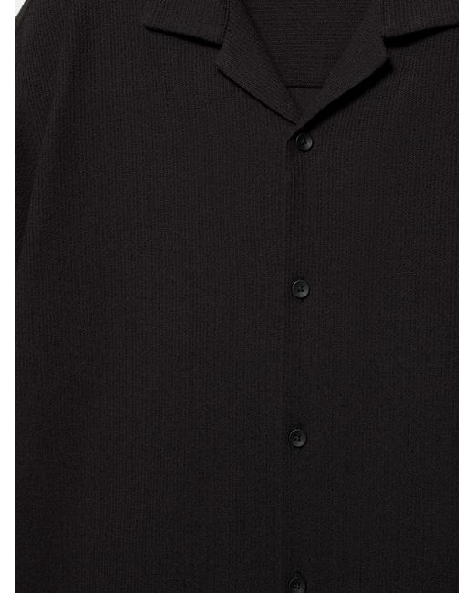 Pull&Bear Hemd in Black für Herren