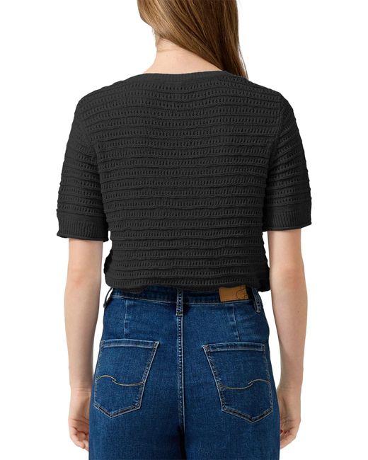 QS Black Strickpullover