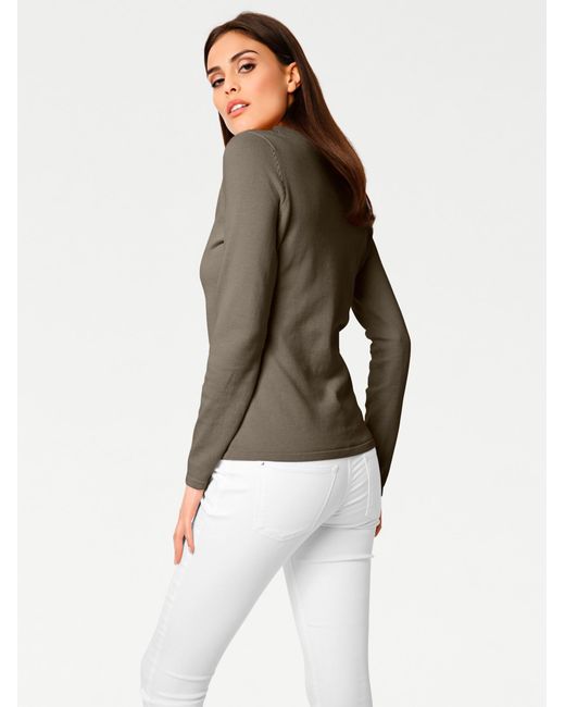 heine White Pullover
