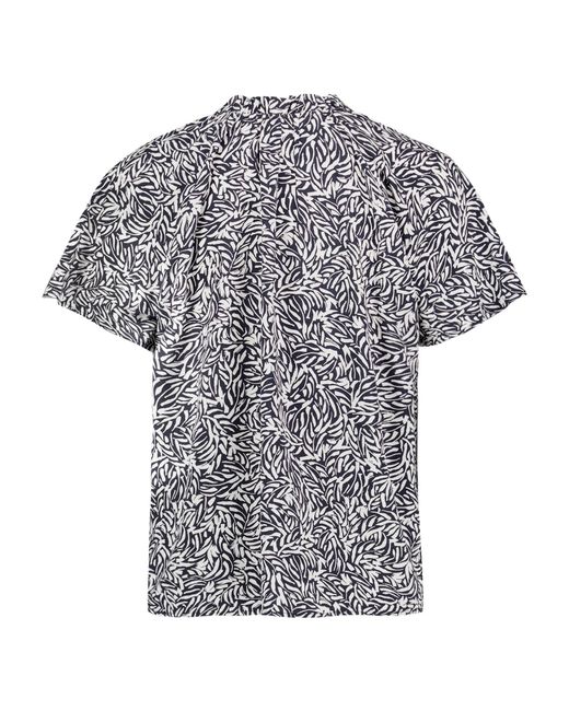 Zero Gray Bluse