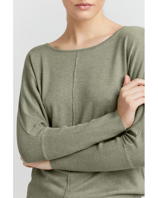 Oxmo Green Strickpullover 'herdis'