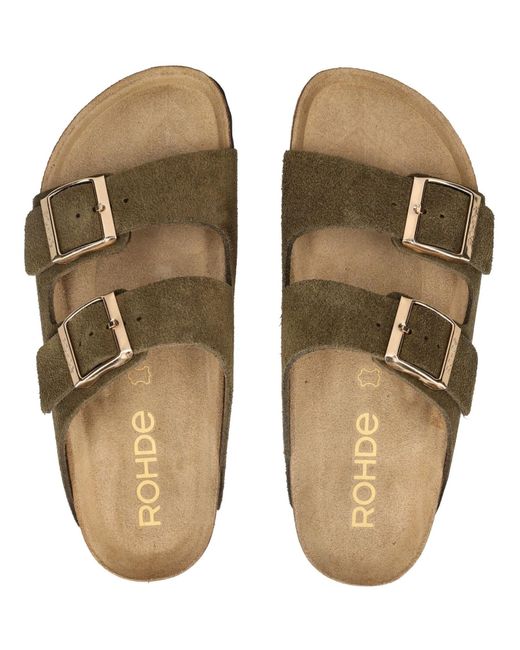 Rohde Brown Pantolette