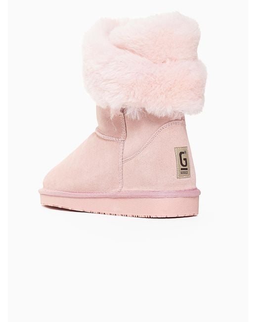 Gooce Pink Boots Beverly