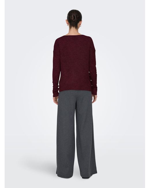 Jdy Purple Pullover Elanora