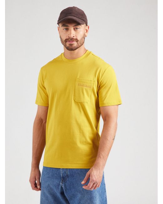 Napapijri T-Shirt Fanes in Yellow für Herren