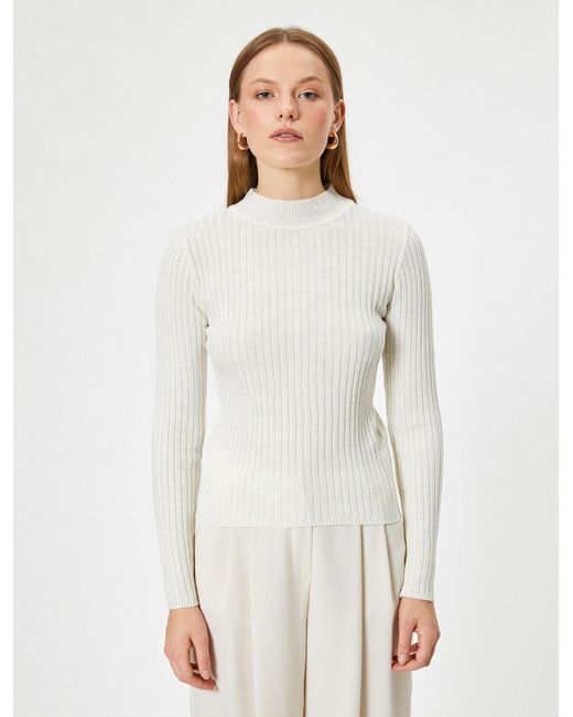 Koton White Pullover