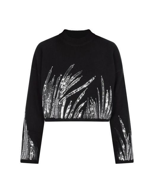 faina Black Pullover