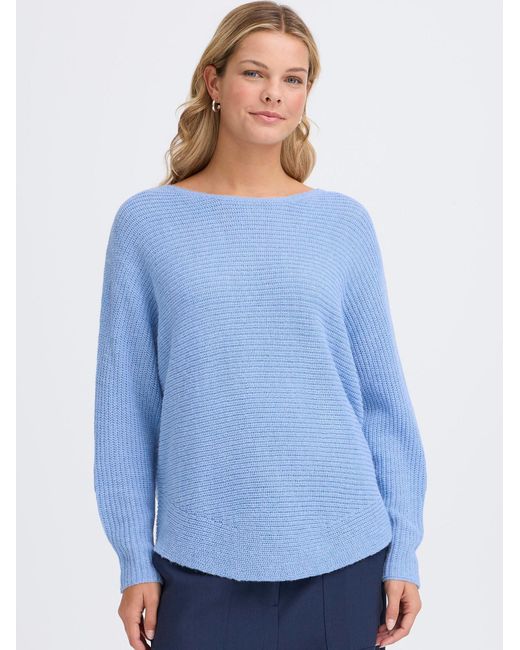 Fransa Blue Pullover Freretta